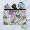 Succulents Oasis Pattern Makeup Cosmetic Bag Organizer Pouch