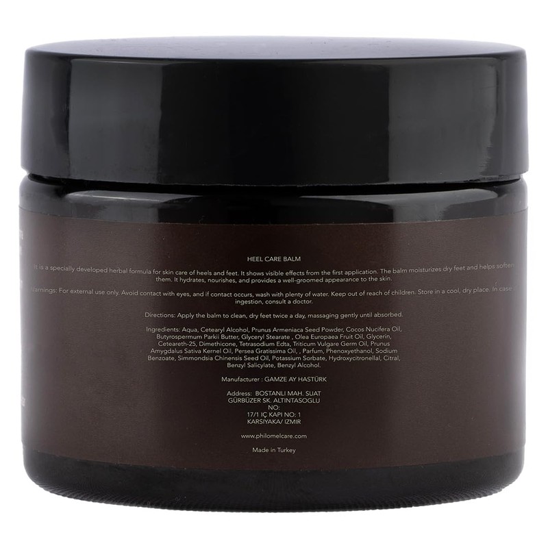 PHILOMEL CARE Heel Balm for Cracked Feet Repair – Organic