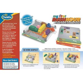 ThinkFun Rush Hour – The Famous Logic Game, -