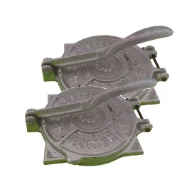TORNI 2 Piezas Tortillera Maricona Aluminio 17cm Diámetro