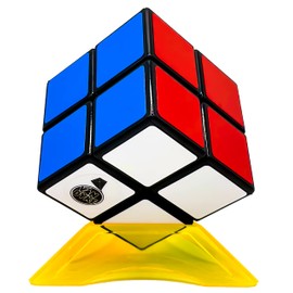 Toy Jam - Cubrick 2X2 - Cubo 2X2 - Uso Profesional. Lubricado y con Base. Reta tu Mente!