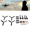 2205 2300KV Motor 30A 4 in 1 ESC F4V3 Flight