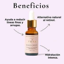 Serum Bakuchiol - Alternativa vegana al retinol 100% natural. TEIA Cosméticos