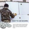 ESINO 120 Pieces Tile Backer Board Washers, Easy Fix Washers,