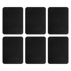 sourcing map 6Pcs Iron on Patches for Clothing Repair, Mending Fabric Repair Patch Cotton for Clothes Pants Bags, 5x4 Inch Black