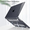Lepeoac Compatible with MacBook Air 15 inch Case 2023 2024