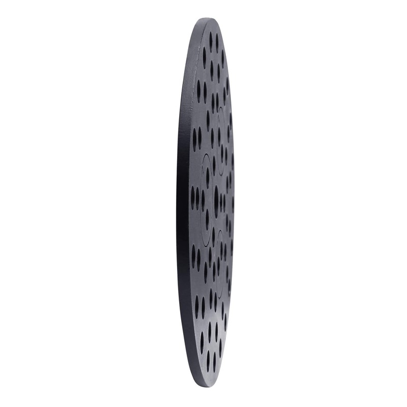 Bueyfolt 8" Cast Iron Drain Cover with Removable Drain Ports,