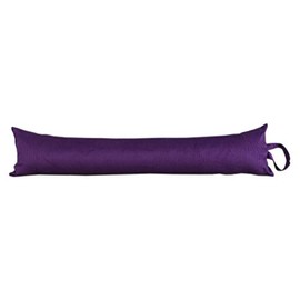 Classic Home Store Draught Excluder Cord Door Corduroy Cotton Cold Draft Stopper 3ft (Purple)