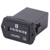 DC 6-80V Mechanical Hour Meter Gauge for Diesel Gasoline Engine