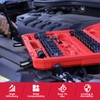 1/2" Drive Socket Wrench Set: 25-Piece SAE & Metric Impact
