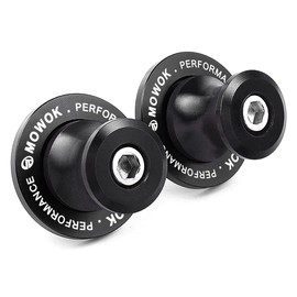 M6 Stand Mount Bobbins Repair Stand Swing Coils Mortor Bike for Benelli TRK 502 702 X Aprilia RS660 RSV4 MT09 MT10 MT25 R7 R1 R6 R9 FZ1 FZ6 FZ8 TRACER 7 9 GT XSR900 Teneree 700 (black)