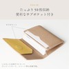 NEESE Women's Genuine Leather Business Card Case, Greige × Pink