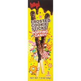 Hapi Frosted Cookie Sticks Popping Candy 1.9 Oz (pack of 1)