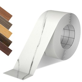 ZYJT Wood Grain Repair Tape, 2.4 inch X 50ft Self Adhesive Marble Grain Repair Patch for Tables, Chairs, Baseboards, Doors, Windows, Floors, Handicraft DIY.