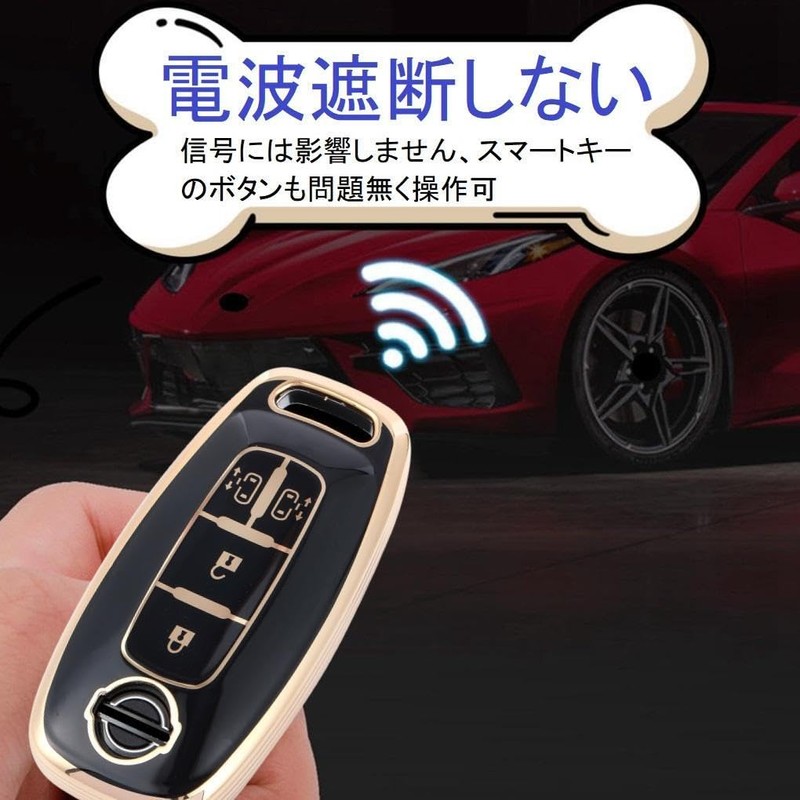 HOYZE Key Case, Key Cover, Cute Car, Smart Key Case,