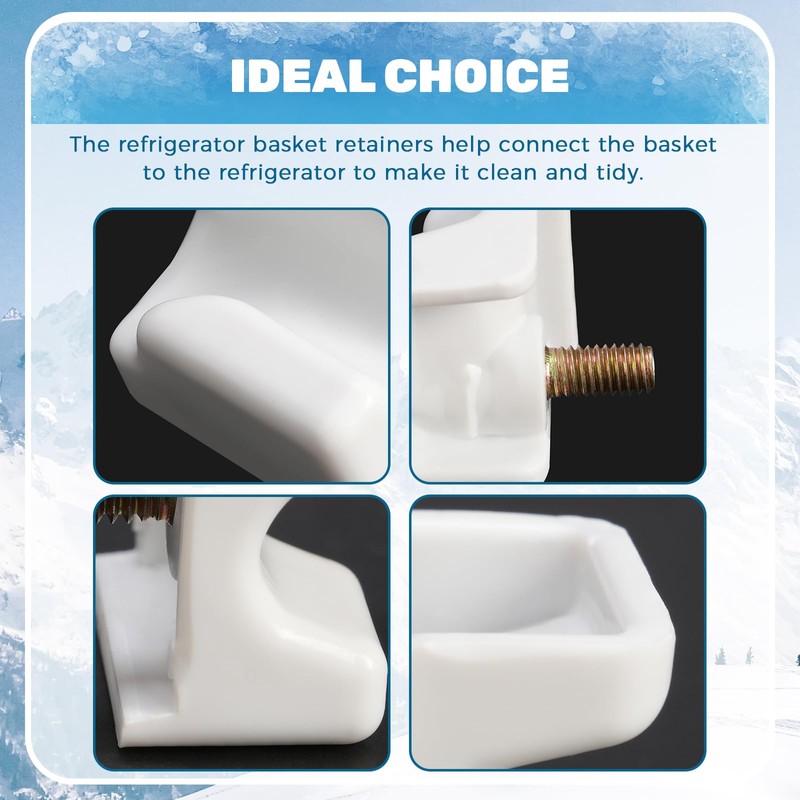 HECASA 7009399 Freezer Basket Retainer Compatible with Sub Zero 611