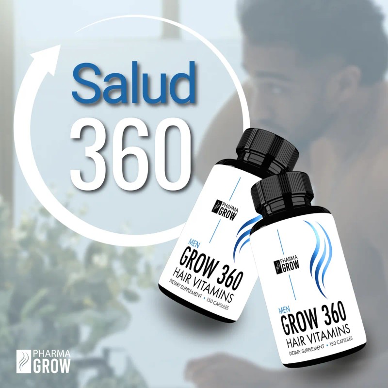 Pharma Grow Hair Vitamins Men Grow 360 150 Capsules