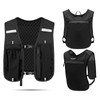Plain Running Vest with Phone Holder & Storage, Adjustable Hydration