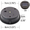 Solar Garden Lights, Solar Lantern Light Replacement Top with LED