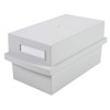Exacompta 56140D Index File Box DIN A7 Landscape Recycled Plastic