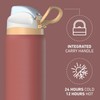 Hydrapeak Oasis 32 oz Water Bottle with Chug Lid, Stainless