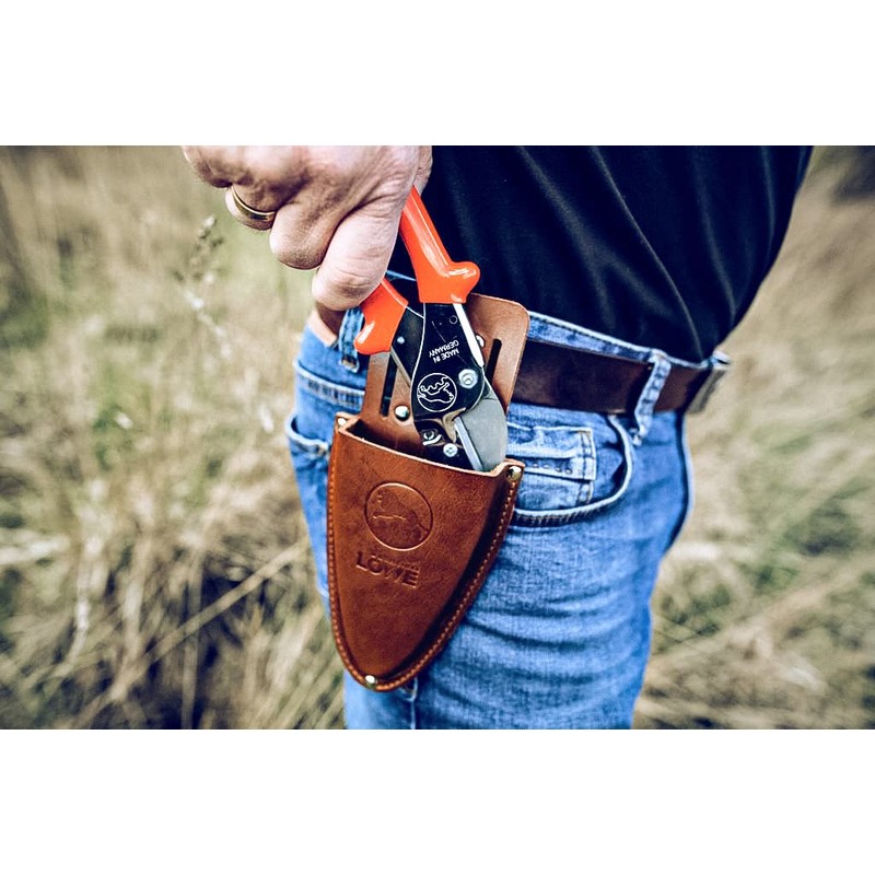 Original LÖWE Leather Premium Holster - 9809 | Belt Bag