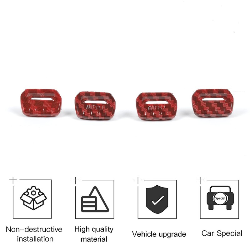 CheroCar for Jeep JL Window Switch Button Cover Trim Interior