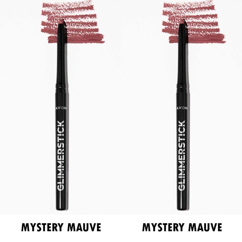 Avon NEW Avon Glimmersticks Retractable Lip Liner / MYSTERY MAUVE