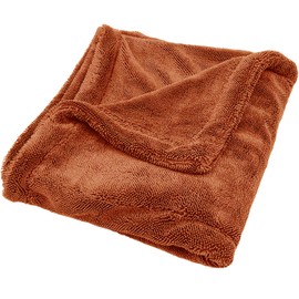 High Absorbrion Twisted Loop Car Drying Towel - 40 x 40 1400gsm - Microfibre Cleaning Cloth For Fast Streak Free Drying & Detailing