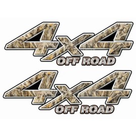 Wrapped in Skins 4x4 OFF ROAD Decals Truck Camo Tall Grass Camo Truck Accessories  KA009OR4