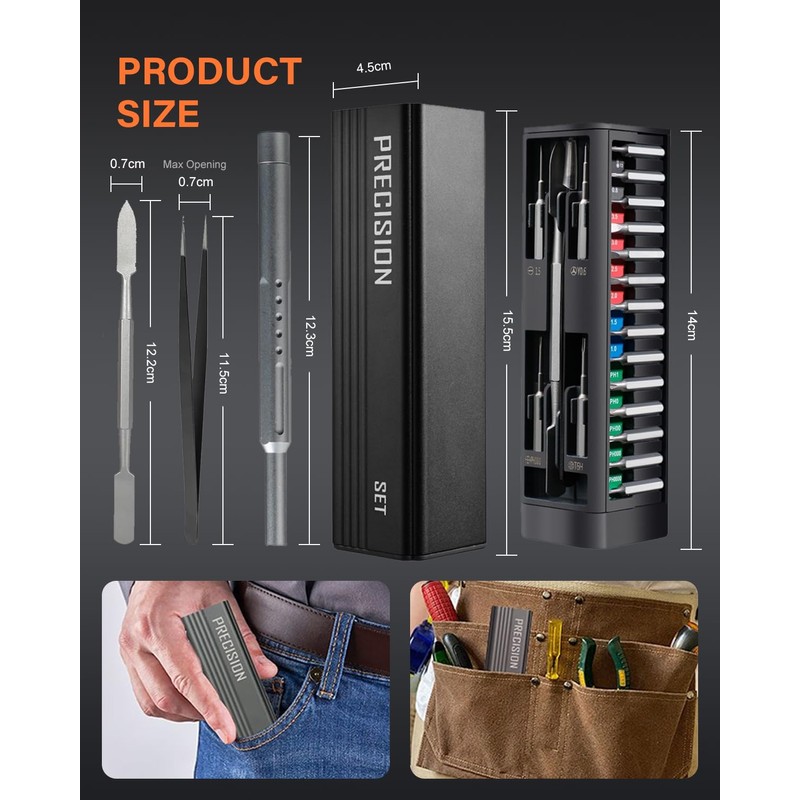 49 in 1 Precision Screwdriver Set, Professional Magnetic Mini Screw