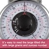 Tada 11lb Analog Mechanical Kitchen Weighing Food Scale with Bowl,