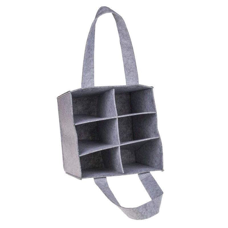 MIJOMA Felt Bottle Bag, Felt Bag for Bottlebag, Shopping Bag,