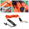 zalati Kayak Paddle Leash Safety Elastic Canoe Paddle Rope with