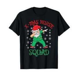 Santa Christmas Nurse Squad T-Shirt