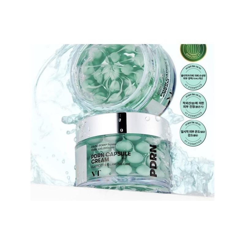 VT Cosmetics Youngseo Cooling Soothing VT PDRN Capsule Cream 100