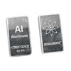 Aluminium bars, aluminium metal ingots, aluminium metal, 1 troy oz,
