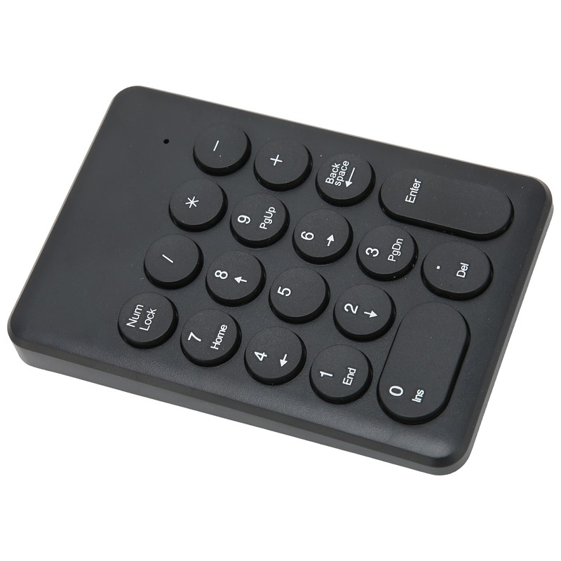 Numeric Keyboard 18 Keys Ergonomic Tilt Design 2.4GHz Wireless Stable