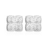 FFWTPY Women's Earrings Hypoallergenic Square Stainless Steel Earrings Trendy Commuting