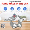 Foose Brand Miniature Star Cookie Cutter 1 in, Tin Plate