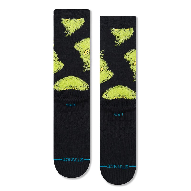 Stance Crew Socks - Mean One, black
