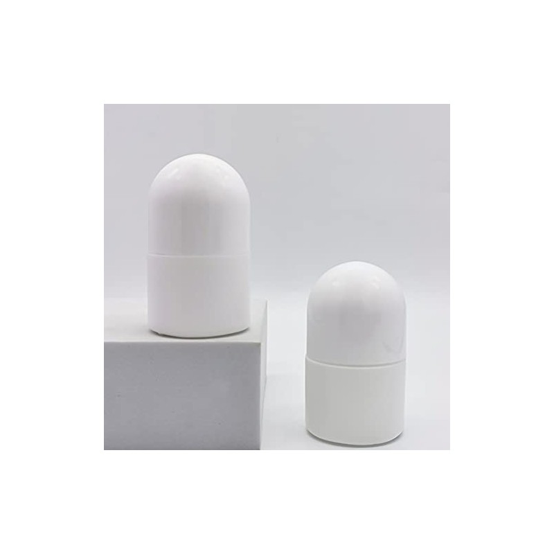 JIHUOO Pack of 6 30 ml Plastic Empty Roller Bottles