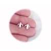 New Sterling Silver 10mm Penguin with Hypo-Allergenic Post Stud Earrings