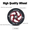 B BREAKFREE 100mm Replacement Scooter Wheels Aluminum Core High Rebound