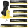 QWORK Tile Leveling System Kit, 100 Pcs Reusable Levelers, Floor