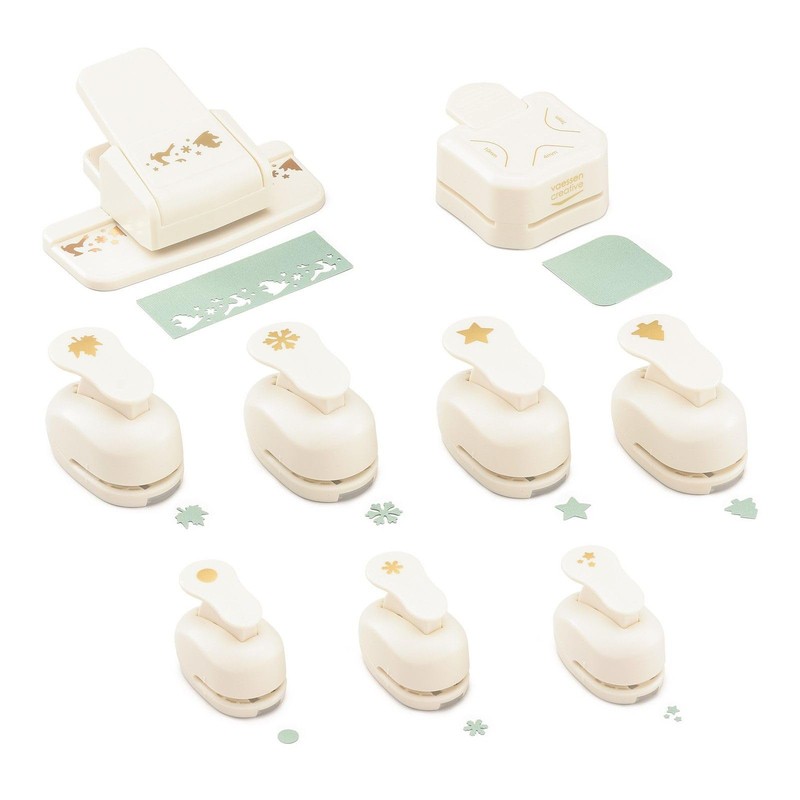 Vaessen Creative Punch Set – Motif Punch – Christmas –