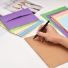 PATIKIL 50 Pack Dark Green 5x7 Blank Cards and Envelopes,
