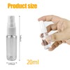 GAADSKCER 2 Pack Spray Bottle, 0.7 oz/20ml Small Plastic Spray
