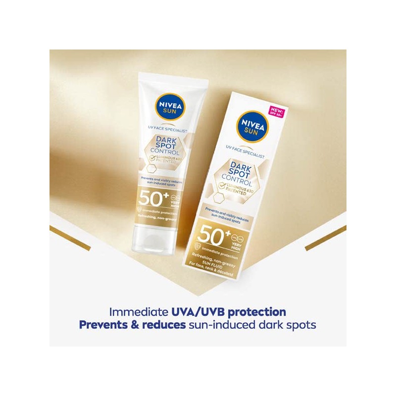 NIVEA Sun UV Face Specialist Dark Spot Control Sun Fluid