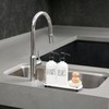 MOMEEMO White Soap Dispenser Set Comes with Stainless Steel Pumps,